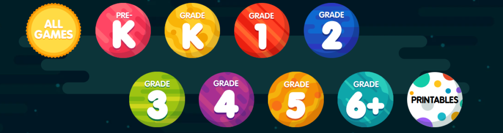 ABCYA grade based games