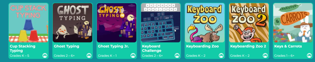 abcya typing games